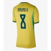Brasil Bruno Guimaraes #8 Hjemmedrakt Kvinner VM 2026 Kortermet